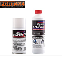 KIT ENTRETIEN FILTRE AIR JR Cleaner 0.5L + Oil Spray 0.2 l BLEU