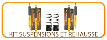 kit réhausse et kit suspension par marque 4x4