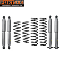 ECO KIT - Kit suspension réhausse +40mm Jeep Grand Cherokee ZJ de 1993 à 1998 comprend : 2 Paires de ressorts MEDIUM - 4 Amortisseurs Nitrogas