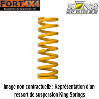 KING SPRINGS - Ressort (à l'unité) +40mm +300/500kg arrière Range Rover I Classic 1971-1995 et Land Rover Discovery 200TDI et 300TDI