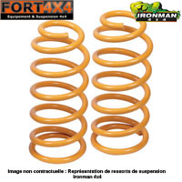 IRONMAN 4X4 - Ressorts (la paire) +40mm renforcé avant Nissan Navara NP300