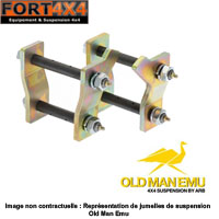 OME - Jumelles graissables (la paire) arrière Toyota Land Cruiser BJ40 BJ40 BJ42 BJ45 BJ46