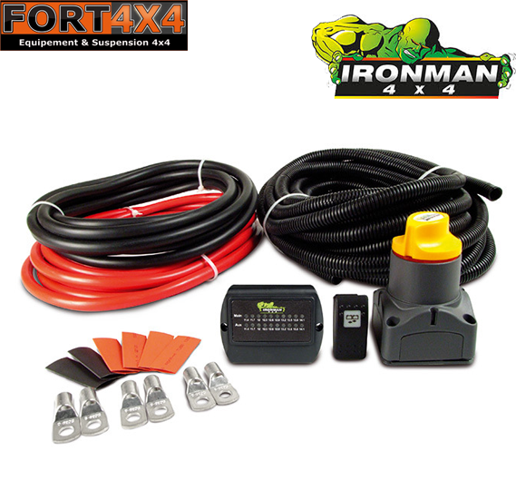 CABLE BATTERIE Cable d'alimentation batterie voiture 4x4 camping