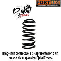 DJEBELXTREME - Ressort (à l'unité) +40mm arrière Toyota LandCruiser KDJ120 KDJ125