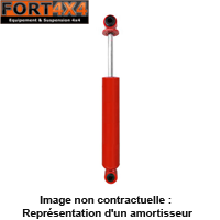 SPORT - Amortisseur hydraulique HD +60/100mm arrière Droit Toyota LandCruiser LJ70 LJ73 phares rond (corps 61mm / piston 38mm / Tige 20mm)