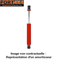 SPORT - Amortisseur hydraulique HD +60/100mm avant Toyota LJ70 et LJ73 phares rond (corps 61mm / piston 38mm / Tige 20mm)