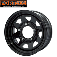 JANTE TRIANGULAR NOIRE 7X17 ENTRAXE 6X114.3 NISSAN NAVARA D40 ET D23 NP300 ET PATHFINDER