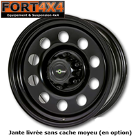 JANTE MODULAR NOIRE  7X16 ENTRAXE 6X139.7 FORD RANGER ET MAZDA BT50