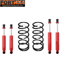 SPORT KIT - Kit suspension réhausse +40mm Hyundai Terracan (sans barres de torsion) comprend :  1 paire de ressorts MEDIUM - 4 Amortisseurs hydrauliques