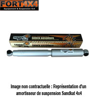 SANDKAT 4X4 - Amortisseur renforcé Nitrogas +0/40mm arrière Isuzu D-Max de 2003 a 2012