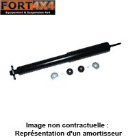 STANDARD - Amortisseur avant gaz hauteur et performance équivalent origine Jeep Grand Cherokee WJ/WG