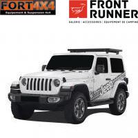 GALERIE DE TOIT EXTREME JEEP WRANGLER JL 2 PORTES (2018+) VERSION 1/2- PAR FRONT RUNNER