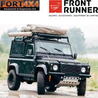 GALERIE DE TOIT SLIMLINE II POUR UN LAND ROVER DEFENDER 90 / LARGE – DE FRONT RUNNER