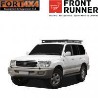 GALERIE DE TOIT SLIMLINE II POUR UNE TOYOTA LAND CRUISER 100 - DE FRONT RUNNER