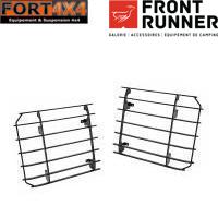 GRILLES DE PROTECTION DES FEUX AVANT POUR UN LAND ROVER DEFENDER (1983-2016) - DE FRONT RUNNER