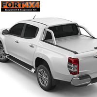 ROLL BAR INOX POUR ROLL COVER MOUNTAIN TOP FIAT FULLBACK DOUBLE CAB 2016+