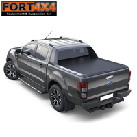 COUVRE BENNE COULISSANT MOUNTAIN TOP FORD RANGER 2016+ WILDTRACK SUPER CAB NOIR