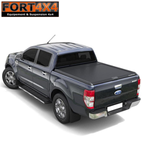 COUVRE BENNE COULISSANT MOUNTAIN TOP FORD RANGER 2012+ SUPER CAB NOIR