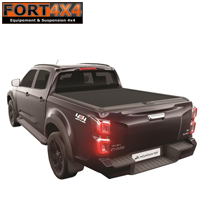 COUVRE BENNE COULISSANT MOUNTAIN TOP ISUZU DMAX 2020+ CREW CAB NOIR