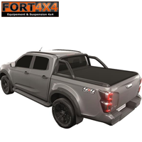 COUVRE BENNE COULISSANT MOUNTAIN TOP EVO ISUZU DMAX 2020+ CREW CAB NOIR