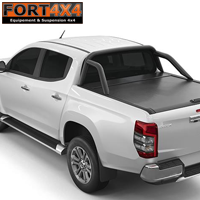 ROLL BAR NOIR POUR ROLL COVER MOUNTAIN TOP MITSUBISHI L200 CLUB CAB 2016+