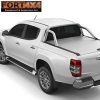 ROLL BAR INOX POUR ROLL COVER MOUNTAIN TOP MITSUBISHI L200 CLUB CAB 2016+