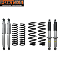 ECO KIT - Kit suspension réhausse +45mm pour Toyota LandCruiser KDJ/KZJ 90 comprend : 4 ressorts médium - 4 amortisseurs Nitrogas