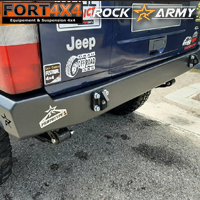 PARE CHOC ARRIERE ROCK ARMY JEEP CHEROKEE XJ