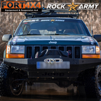 PARE CHOC AVANT ROCK ARMY JEEP GRAND CHEROKEE ZJ - RAPTOR