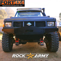 PARE CHOC AVANT HAUT ROCK ARMY NISSAN PATROL 160 ET 260 PARE CHOC AVANT HAUT ROCK ARMY NISSAN PATROL 160 ET 260