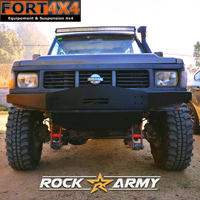 PARE CHOC AVANT HAUT ROCK ARMY NISSAN PATROL 160 ET 260