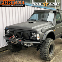 PARE CHOC AVANT PROFILE ROCK ARMY NISSAN PATROL GR Y60