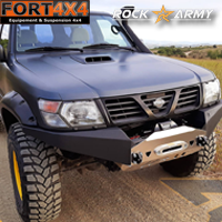 PARE CHOC AVANT ROCK ARMY NISSAN PATROL GR Y61 - RAPTOR PARE CHOC AVANT ROCK ARMY NISSAN PATROL GR Y61 - RAPTOR