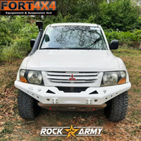 PARE CHOC AVANT ROCK ARMY MITSUBISHI PAJERO V60 - RAPTOR PARE CHOC AVANT ROCK ARMY MITSUBISHI PAJERO V60 - RAPTOR