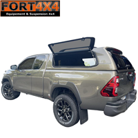 HARD TOP SLINE SV TOYOTA HILUX REVO EXTRA CAB - AVEC VITRES LATERALES PAPILLON