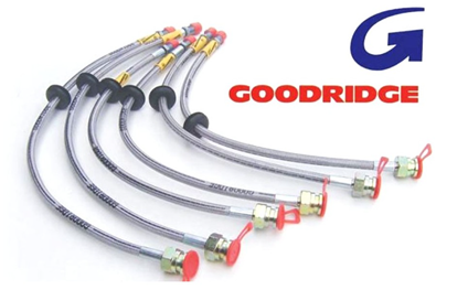 GOODRIDGE-KIT DE 6 DURITES DE FREIN RENFORCEE +10CMS en stock