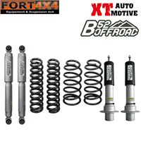 B52 - KIT DE SUSPENSION +40MM POUR JEEP CHEROKEE KK DE 2007 A 2013 COMPREND 4 RESSORTS XT AUTOMOTIVE et 4 AMORTISSEURS GAZ  B52