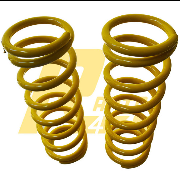 PAIRE DE RESSORTS ARRIÈRE +13 CM -Modèle à charge élevée, + 200 kg -H. 550mm, fil d.21mm