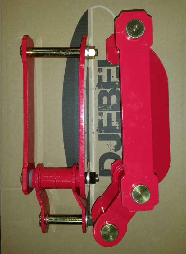 JUMELLE REVOLVER + 5 cm NISSAN NAVARRA D40-le principe de la jumelle révolver est son articulation centrale qui permet de doubler sa longueur lors de la détente de la suspension.
