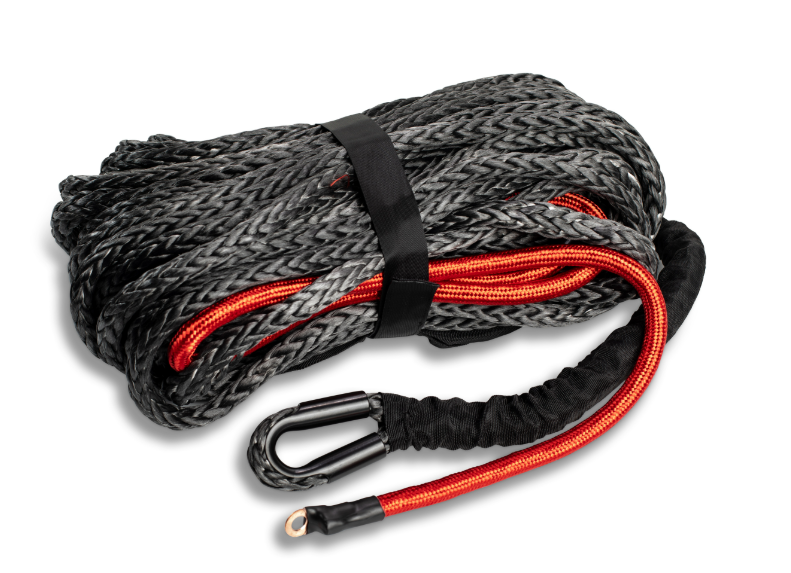 CORDE SYNTHETIQUE CORE - 8MM X 30M POUR TREUIL 2.7T (SSV QUAD ET PETIT 4X4)
