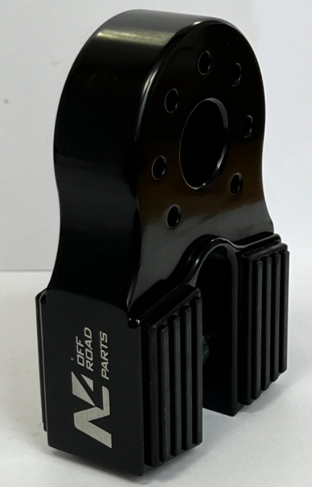 Arrêt de corde 10T en aluminium anodisé noir pour fixation manille N4-Offroad