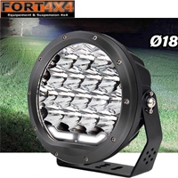 AGM - PHARE ROND LED MAX-POWER LONGUE PORTEE 18 CM 120W