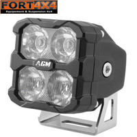 AGM - PHARE CARRE LED RACEPRO 8 CM 60 W