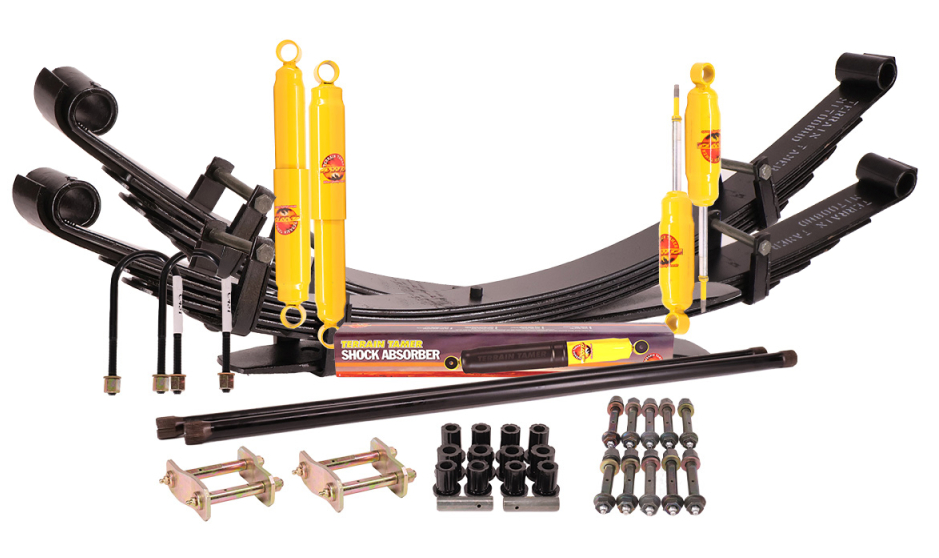 TAMER REHAUSSE-KIT DE SUSPENSION REHAUSSE +40/50MM POUR MITSUBISHI L200 K74 DE 1991 A 2007