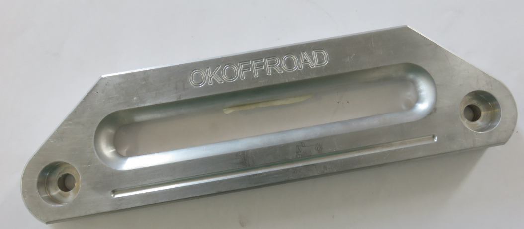 Écubier désaxé pour corde de treuil synthétique N4-Offroad