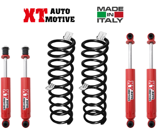 XT AUTOMOTIVE-KIT DE suspension +4 CM POUR OPEL FRONTERA 3 PORTES jusqu'à 98-4 amortisseurs + 2 ressorts