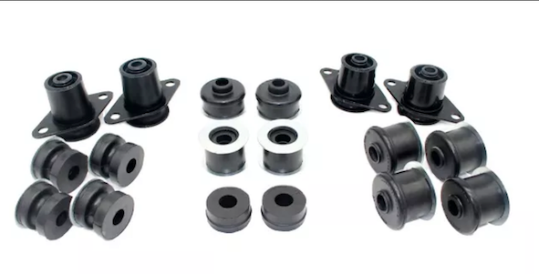 Kit complet de silentbloc caoutchouc de caisse - Toyota FJ/HJ/HDJ 80