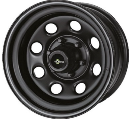 JANTE GOSS SOFT 8 BLACK MAT- 8X17 ET 10- CB 71.6 -5X127 - JEEP JK (disponible debut aout )