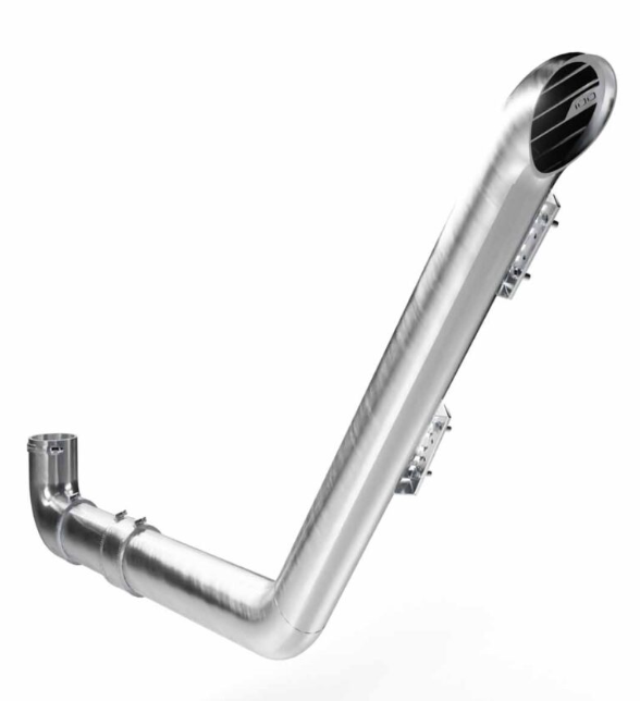 SNORKEL en acier inoxydable 4″ Nissan Patrol Y61