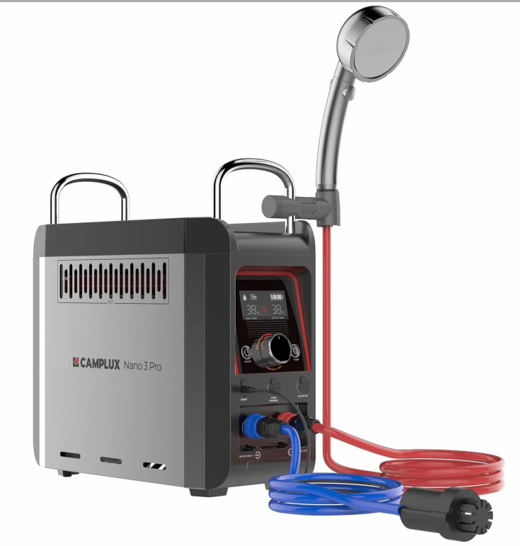 CHAUFFE-EAU À GAZ PORTABLE CAMPLUX NANO 3 PRO